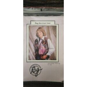 Rag Merchant Vest Pattern Uncut Sizes 6-20  Vintage 1993 NOS